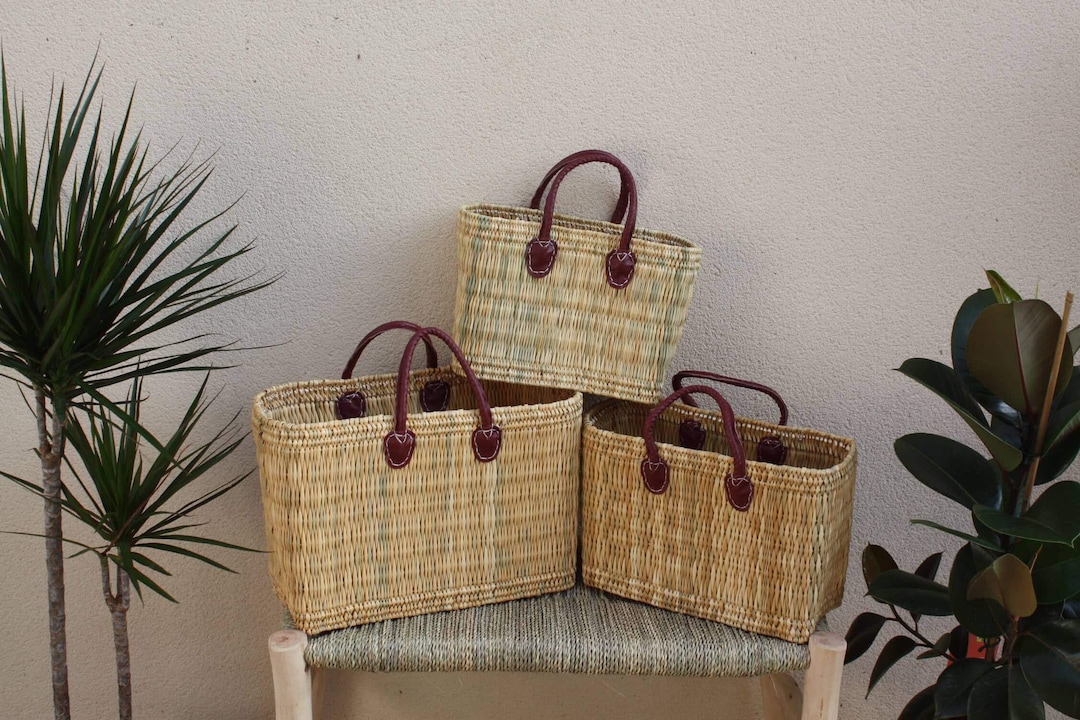 Panier en Osier Souple tailles Petit sac Grand cabas XXL