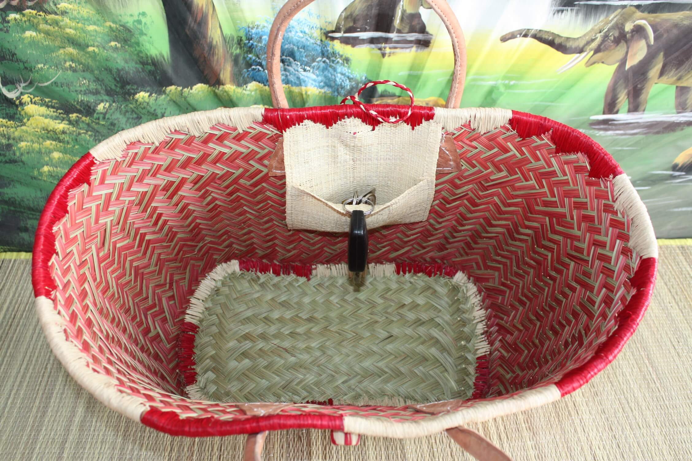 Basket store tressée femme