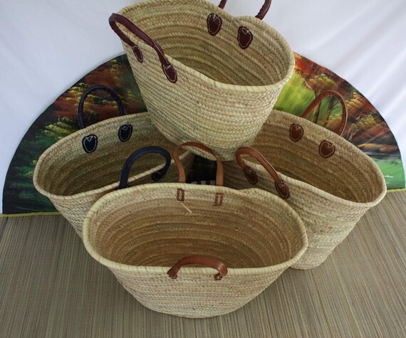 panier courses paille