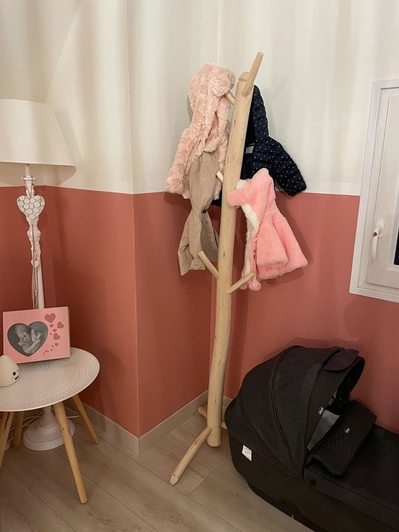 Beautiful Scandinavian Style Handcrafted Coat Rack - Lemon Beautiful Scandinavian Style Handcrafted Coat Rack - Lemon