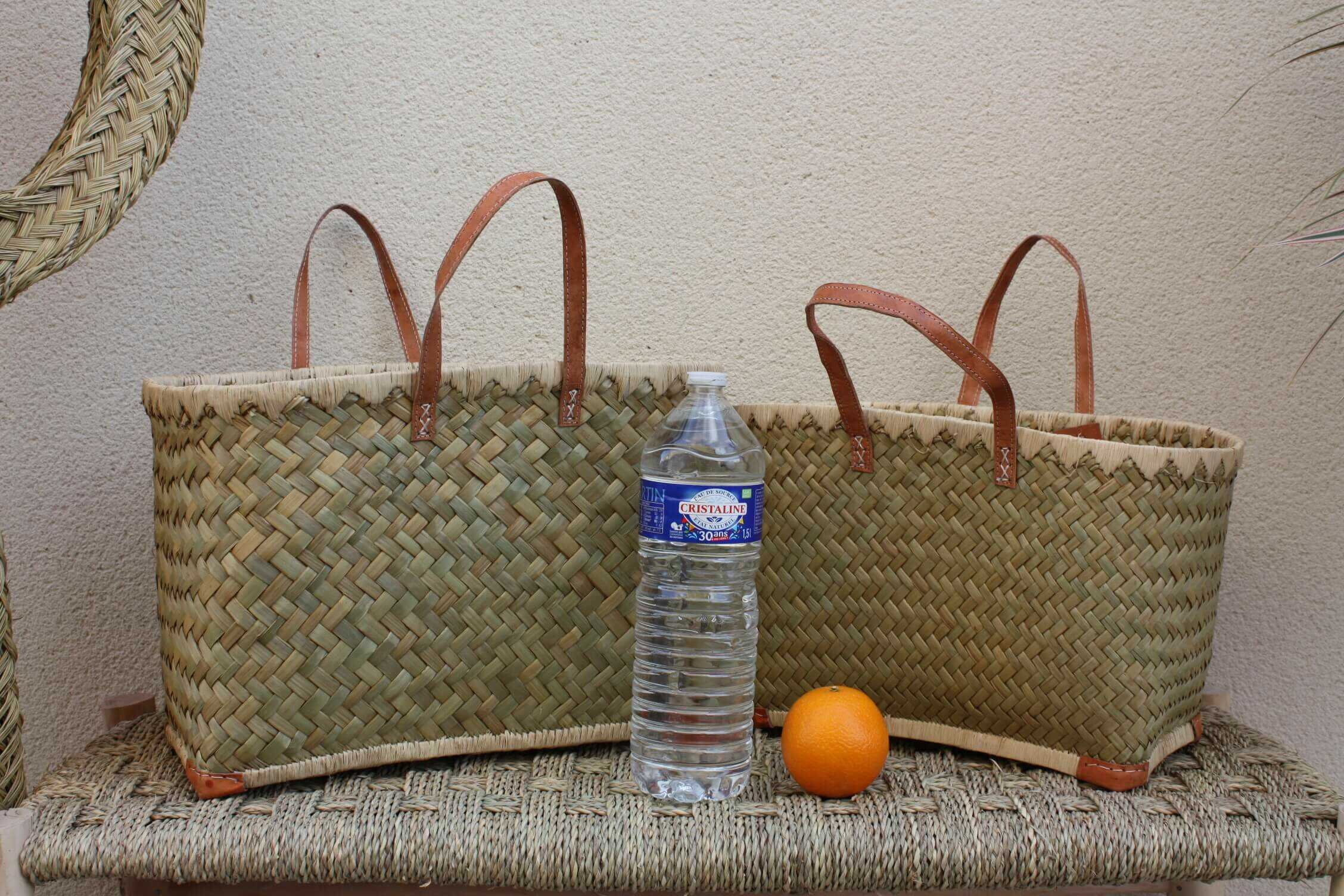 Shopping Baskets From Madagascar - MEDIUM & LARGE - Straw