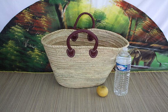 panier courses paille