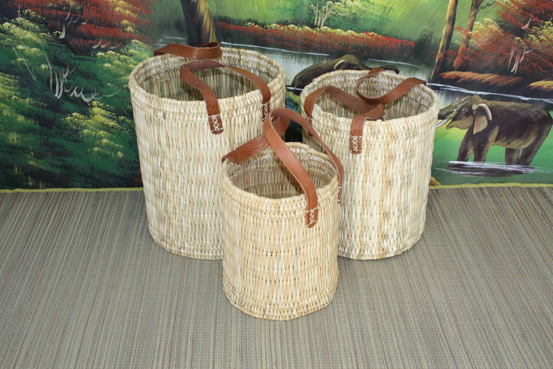 Panier Rond ou Corbeille de rangement — Beyit