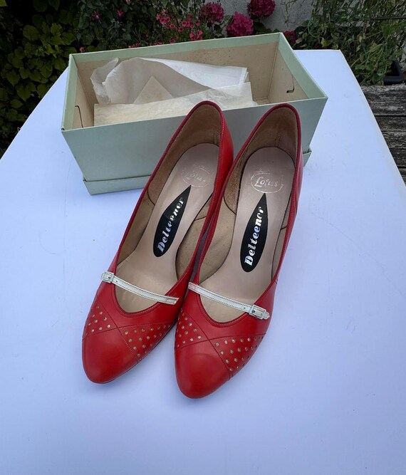 Lotus 'Fire Cracker'  calf leather shoes
