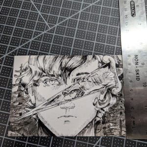 Matte Postkarten Illustration