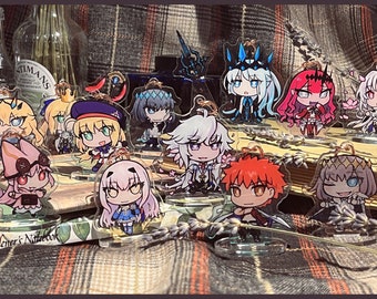 LB6 Cast Acrylic Keychain Charm Standees | FGO LB6 Avalon le Fae