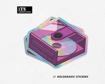 Dubious Disc Item Holographic Vinyl Sticker | PKMN
