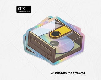 Upgrade Item Holographic Vinyl Sticker | PKMN