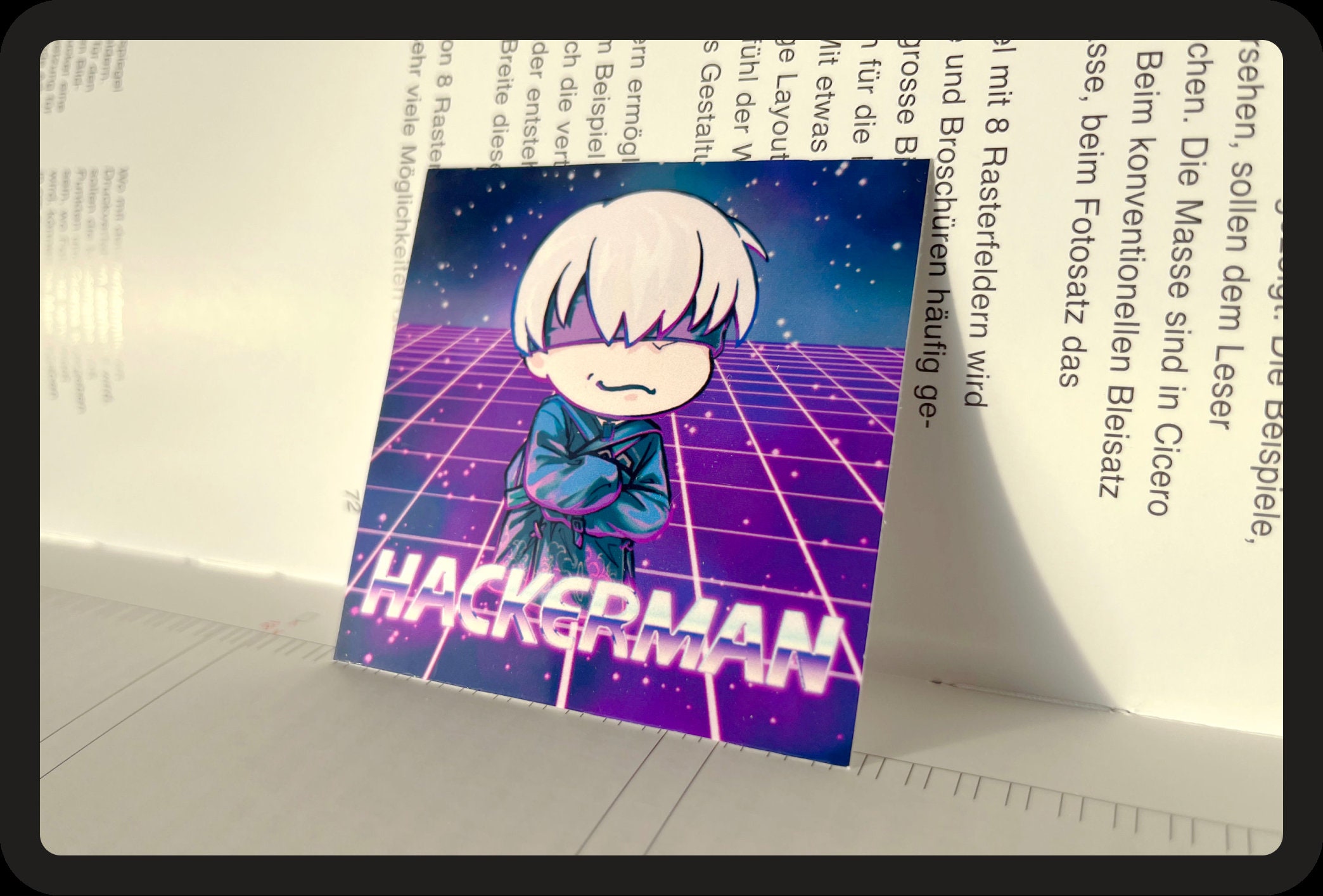Hackerman 9S Sticker Nier Automata - Etsy