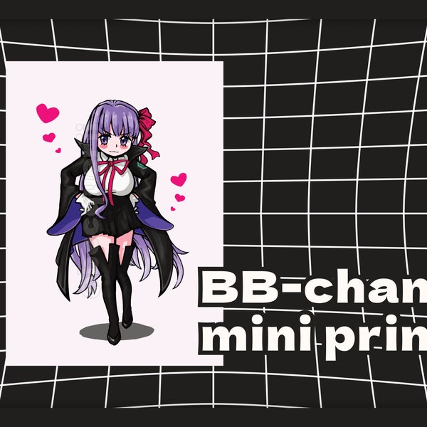 BB-chan Mini Art Print | Fate-serie