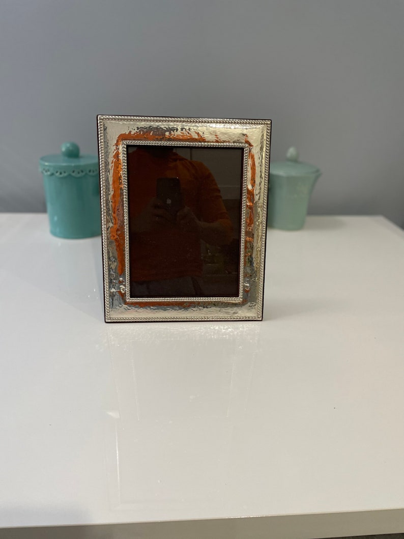 Vintage Sterling Silver Picture Frame. Etsy