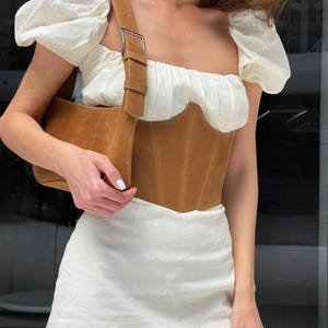 Custom made waist belt corset, leather underbust corset, renaissance plus size corset, fairy corset