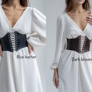 SZSMW 2er-Pack Corset Belt | Underbust Korsettgürtel | Schwarz | Für Cosplay & Alltag