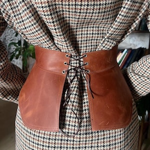 Schößchen Gürtelrock, breiter schwarzer Kleidergürtel, Leder Obi Gürtel, Taille Korsett Baske, Leder Schößchen Gürtelrock