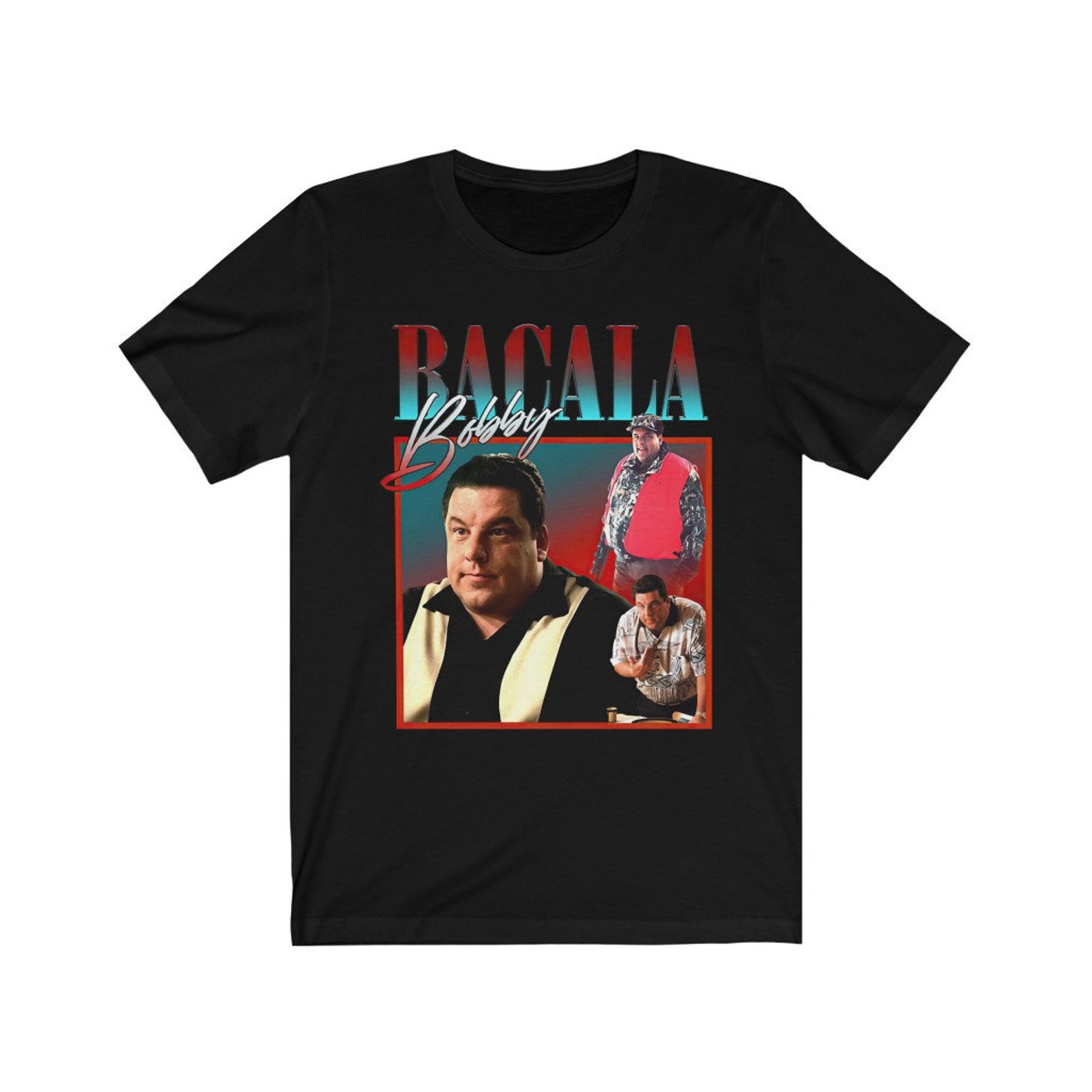 BACALA Bobby Tshirt The Sopranos Homage Tshirt Bacala Bobby | Etsy