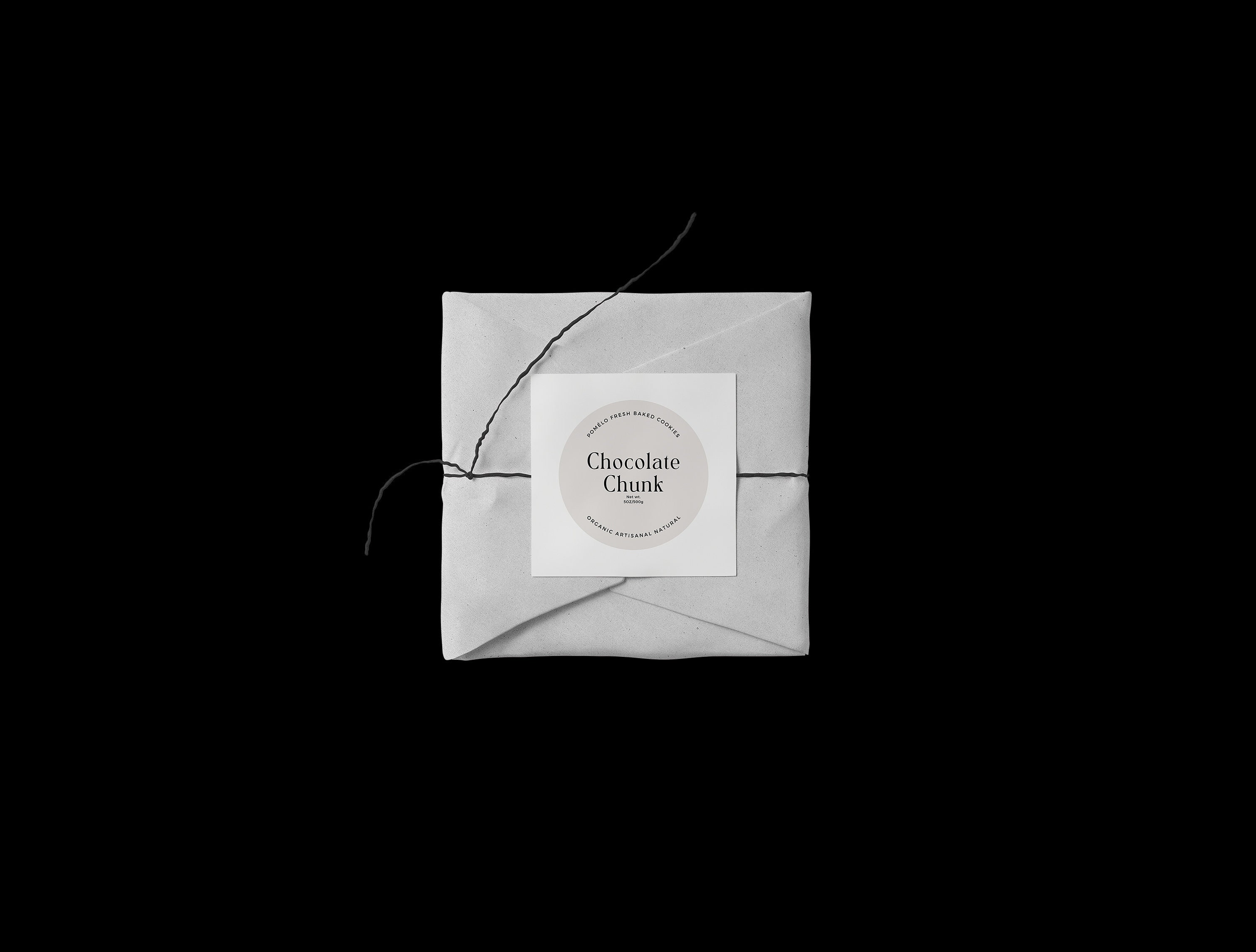 Editable Cookie Bakery Food Label Sticker Template, Circle Sticker, DIY ...