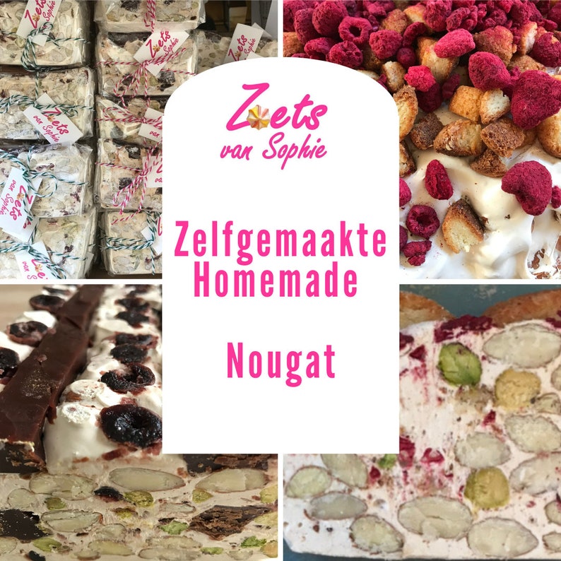 Doosje handgemaakte Nougat 4x afbeelding 4