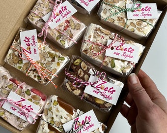 Doos handgemaakte Nougat (8x)