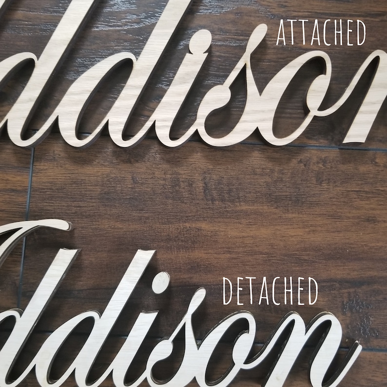 3D Cutout/ Custom Backdrop Sign / Nursery Decor / Wedding Sign ...