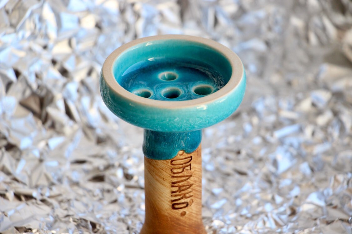 Oblako Bowl para Shisha Killer Glaze Hookah Bowl Blue eye Etsy
