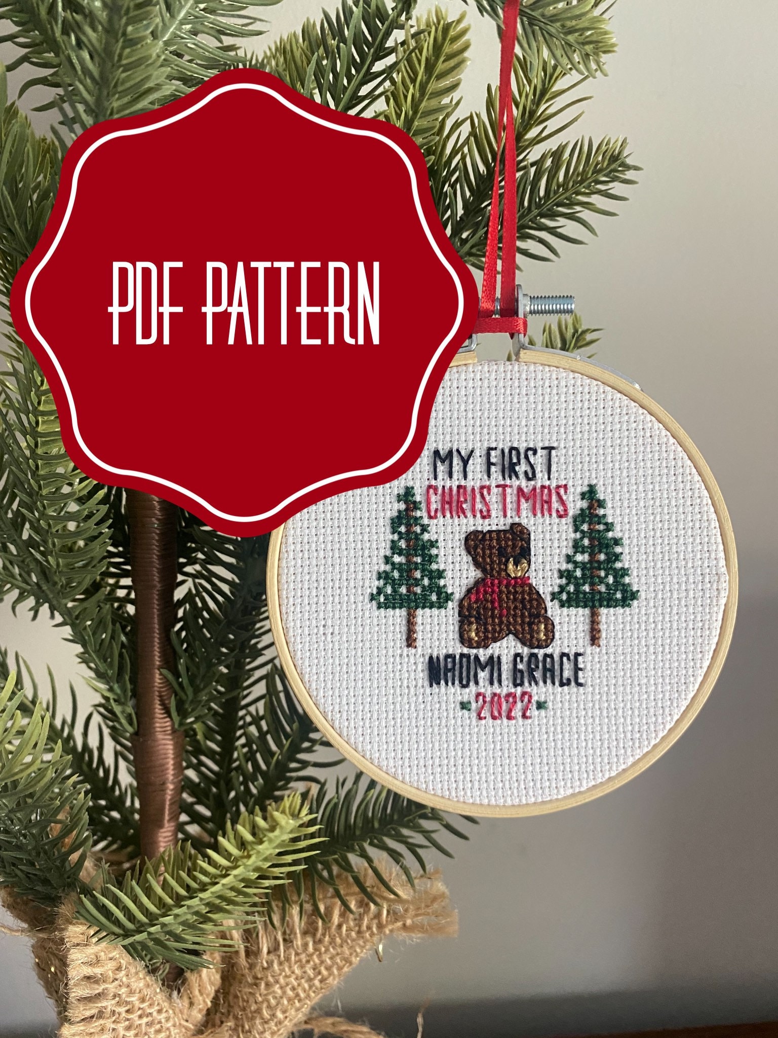 New cross stitch ornament kits for your handmade holiday – Red Gate  Stitchery