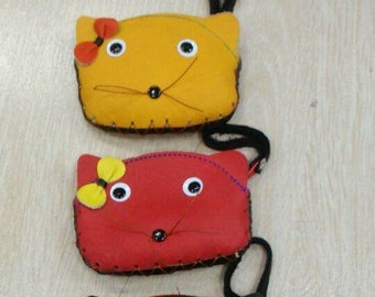 Portefeuille Chat Etsy Portefeuille Chat Etsy
