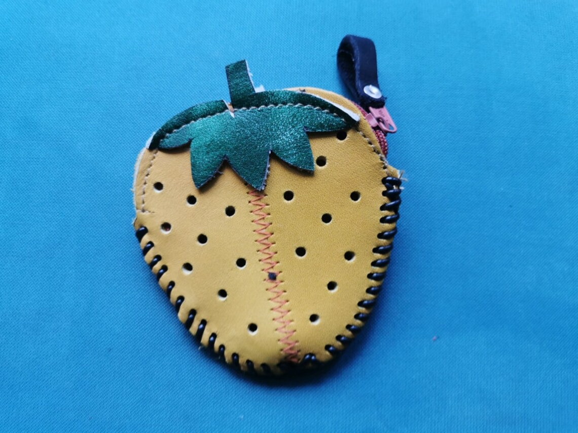 Strawberry Wallet Etsy