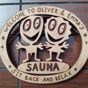 Funny sauna sign, Sauna signs, Accessories for sauna, Sauna door sign, Fun spa and sauna decor, Wood sauna plaque, Gift for sauna lovers