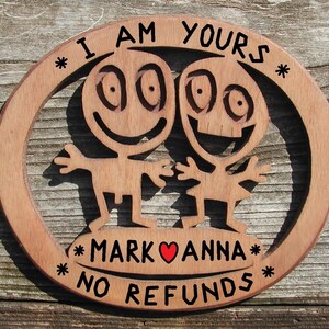 Personalised couples names sign, Custom love story sign, Unique relationship art, Personalised couple gift, Romantic wall decor, I am yours