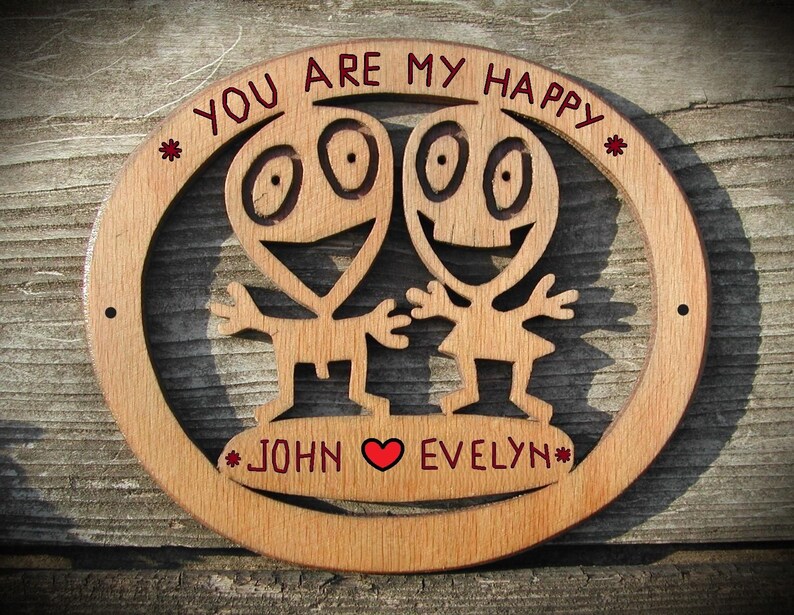 Personalized 65th Anniversary Wood Sign: Funny Couple Gift - Etsy