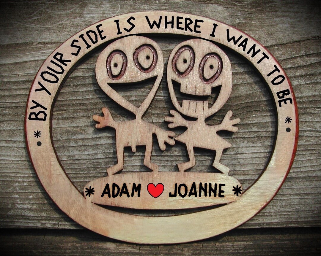 Personalized Wood Sign: Funny Couple Keepsake, Romance Gift - Etsy