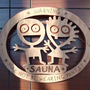 Sauna Sign Accessories Custom Wooden Door Plaque Funny Saunas Lover Gift Home Spa Relax Decor Souna Schild
