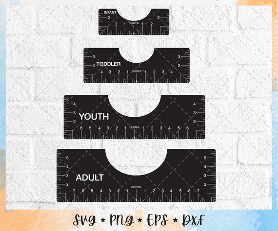 Download Tshirt Ruler SVG T-shirt Alignment Tool SVG Design ...