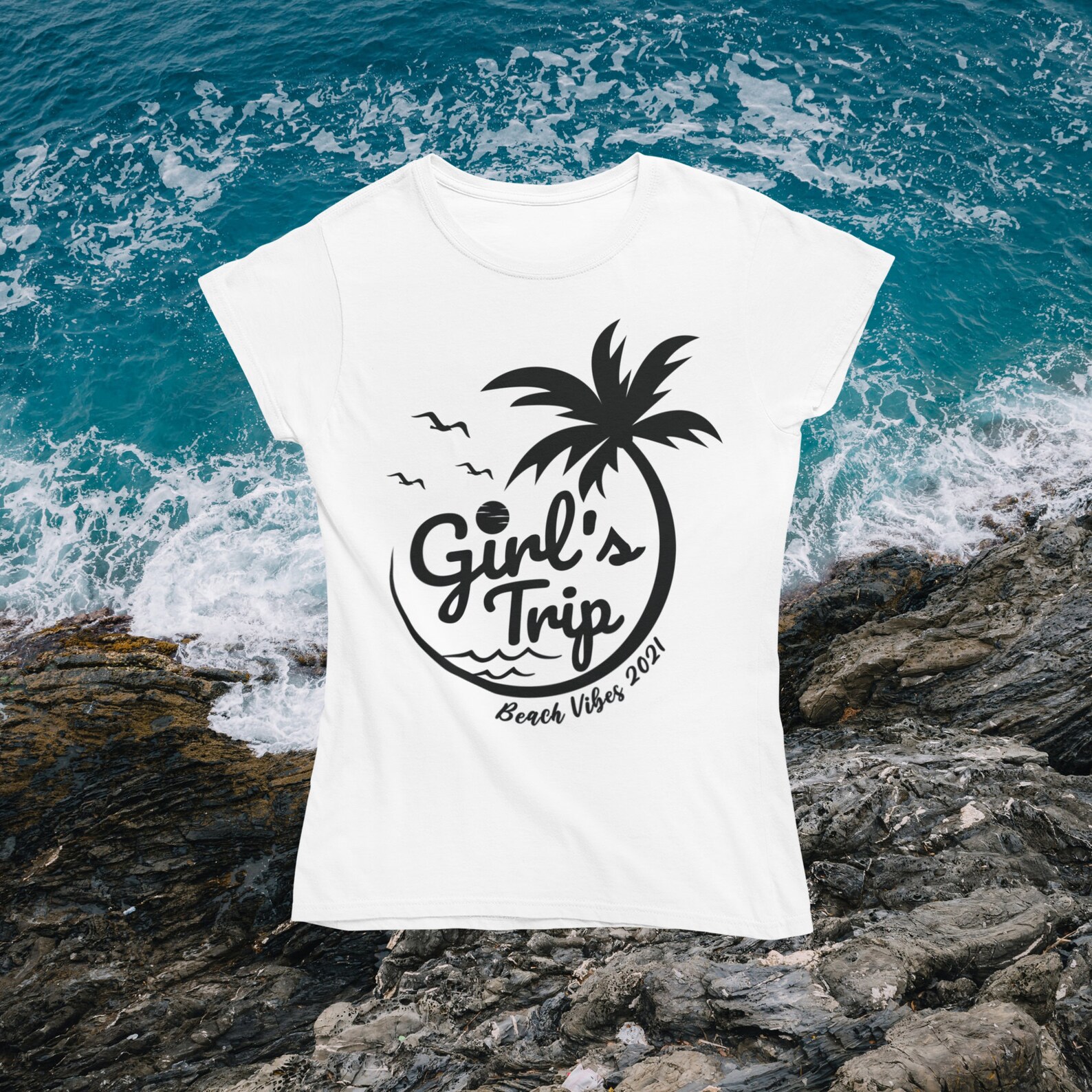 Girls Trip svg Beach Vibes 2021 svg Summer Beach Shirt Etsy