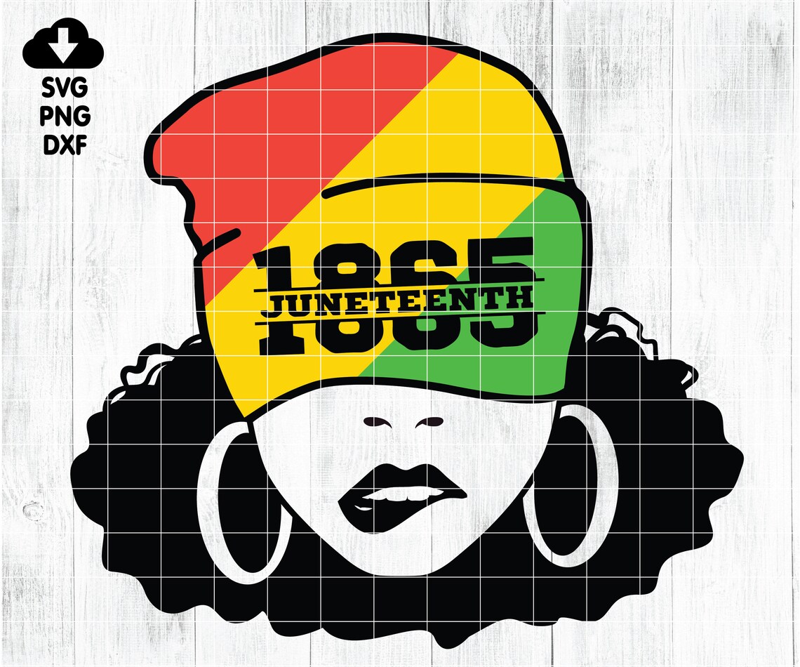 1865 Juneteenth Svg Celebrate Black History Svg Black Girl - Etsy