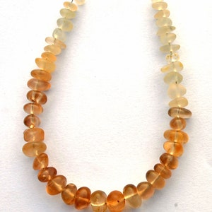 AAA Natural Imperial Topaz Nugget Beads: Rough Gemstone Strand (5-10 MM)