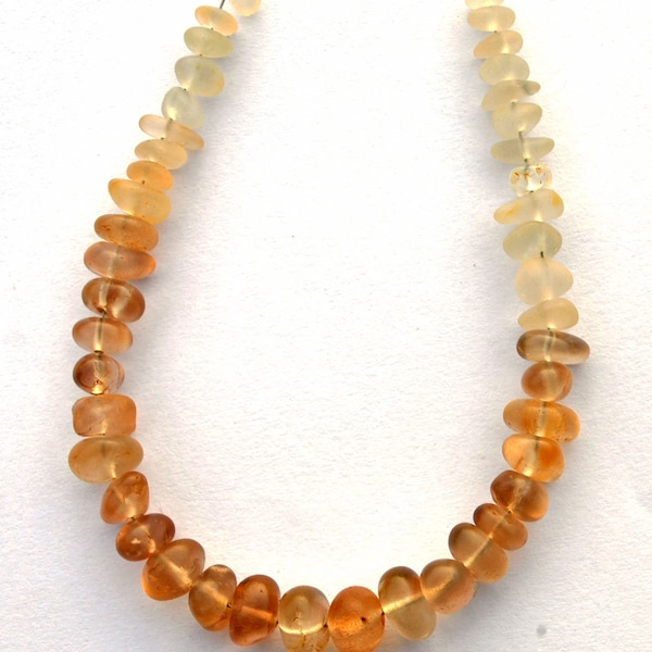 AAA Natural Imperial Topaz Nugget Beads: Rough Gemstone Strand (5-10 MM)
