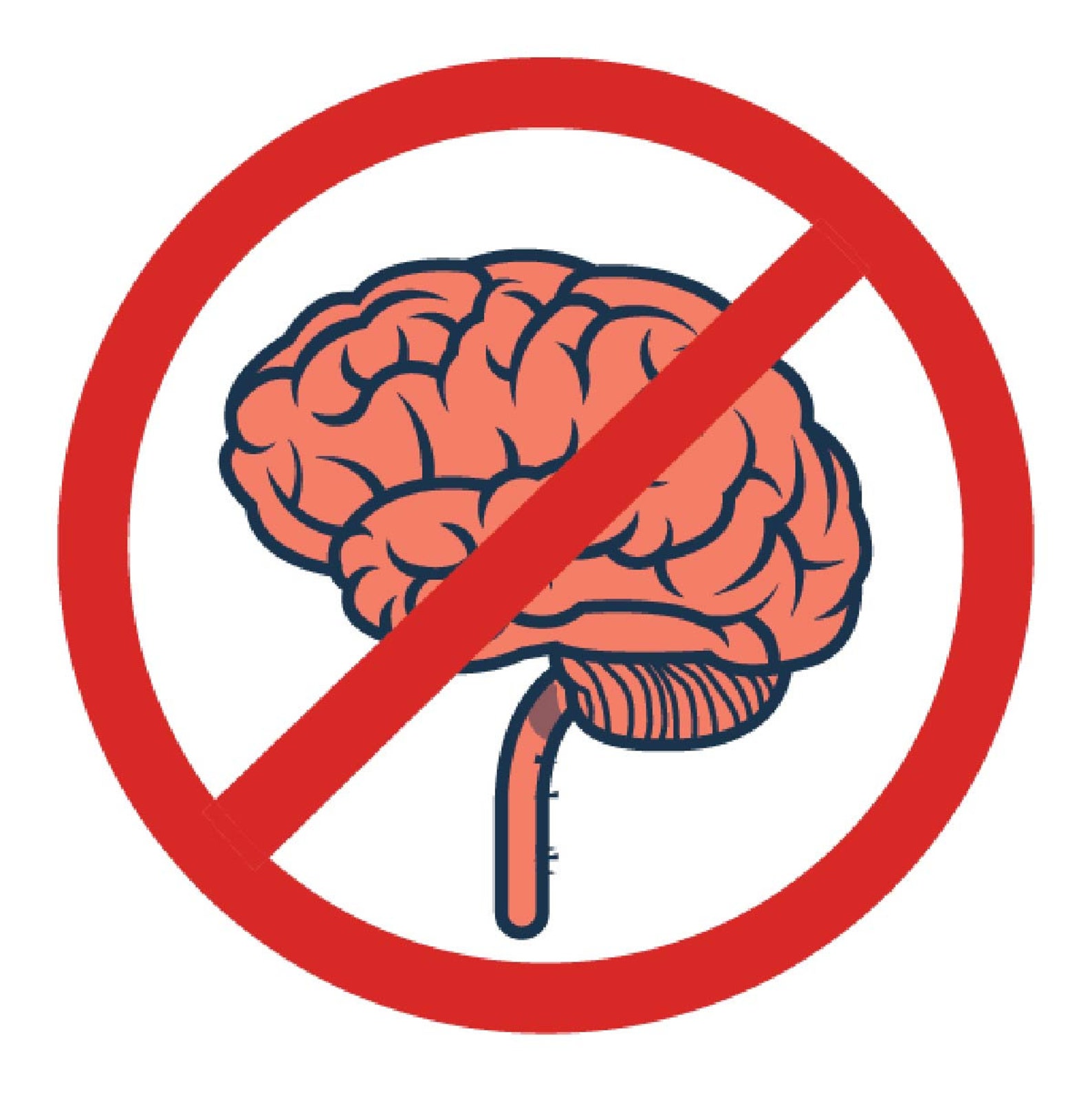 No Brainer Something That Requires Little Thought Funny Clever Etsy