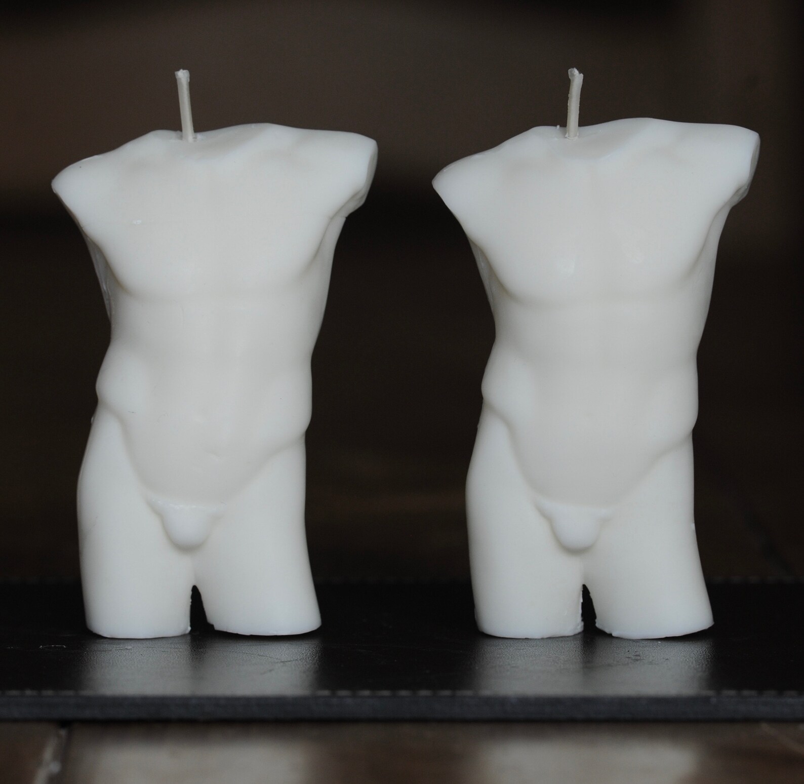 Scented male body candle set Vegan soy wax body candle set Etsy