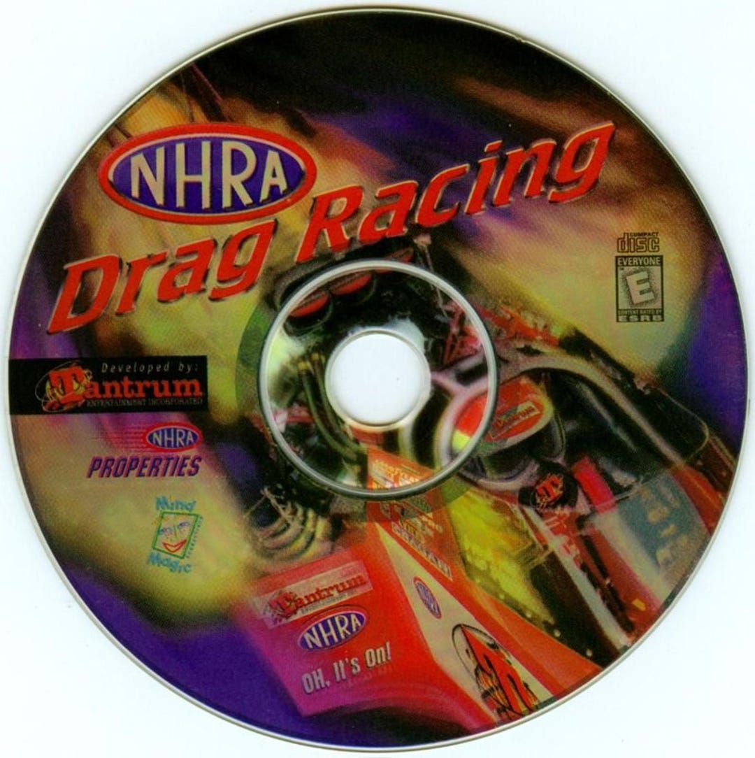 NHRA Drag Racing Microsoft Windows PC CD - Etsy