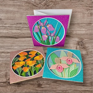 Beautiful Flowers Gifting cards