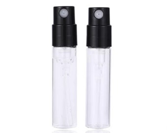 1.5 ml atomiser glass bottle