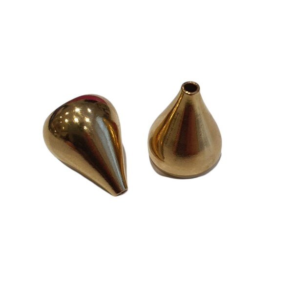 Teardrop incense stick holder (brass)