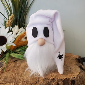 Ghost Gnome,  Halloween Gnome, Fall Gnome, Tiered Tray, Farmhouse Gnome, Mantel Decor, Plush Gnome, Tier Tray Gnome