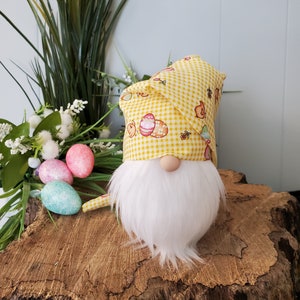 Easter Chicks And Eggs Gnome,  Easter Gnome, Spring Gnome  Easter Tiered Tray Decor, Mantel decor, Farmhouse Decor, Easter Gift Decor