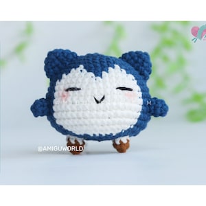 Snorlax Amigurumi Pattern | Pokee.mon Amigurumi Pattern | Digital Download | Crochet PATTERN Amigurumi | Amigurumi Tutorial PDF in English