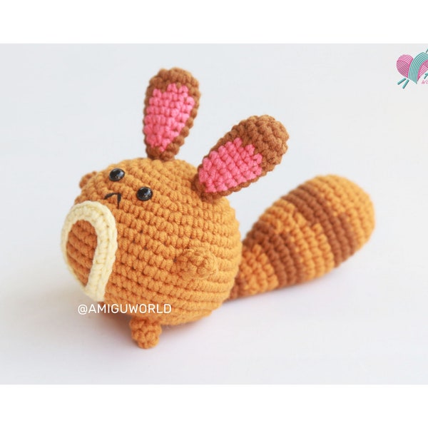 Otachi Amigurumi Pattern | Pokee.mon Amigurumi Pattern | Digital Download | Crochet PATTERN Amigurumi | Amigurumi Tutorial PDF in English