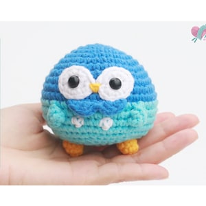 Piplup Amigurumi Pattern | Pokee.mon Amigurumi Pattern | Digital Download | Crochet PATTERN Amigurumi | Amigurumi Tutorial PDF in English