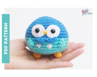 Piplup Amigurumi Pattern | Pokee.mon Amigurumi Pattern | Digital Download | Crochet PATTERN Amigurumi | Amigurumi Tutorial PDF in English