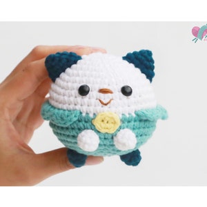 Oshawott Amigurumi Pattern Pokee.mon Amigurumi Pattern Digital Download Crochet PATTERN Amigurumi Amigurumi Tutorial PDF in English image 1